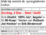 SUN, 3 DEC